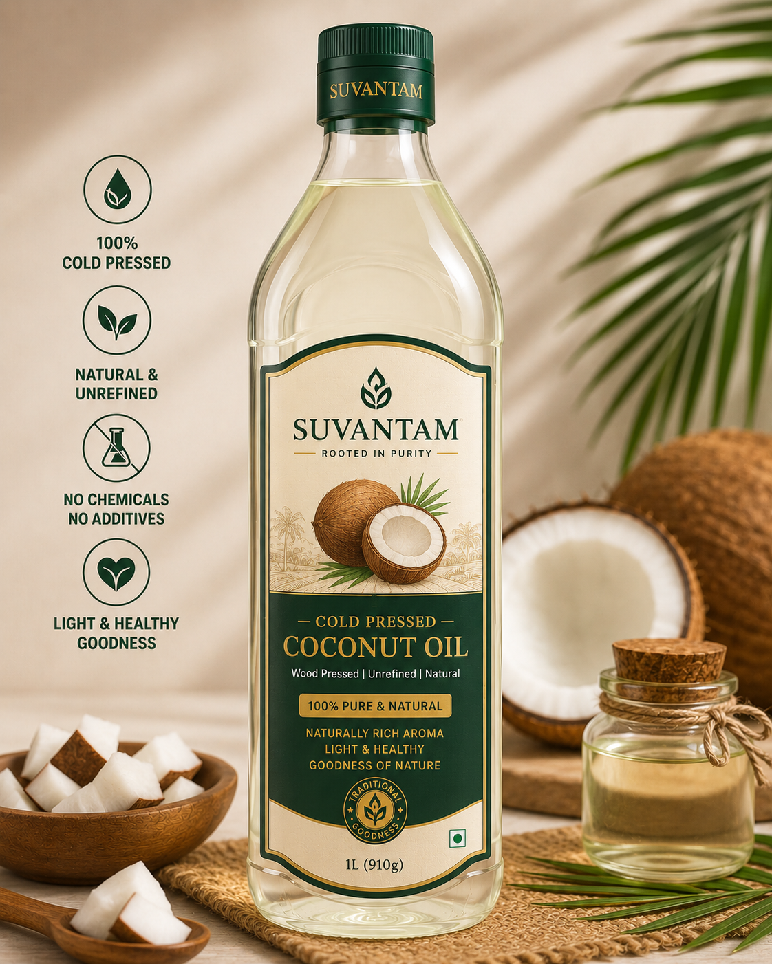 Cold Pressed Coconut Oil